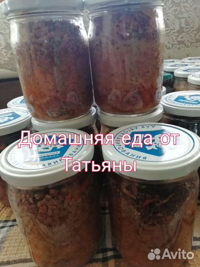 Тушёнка, каши с мясом