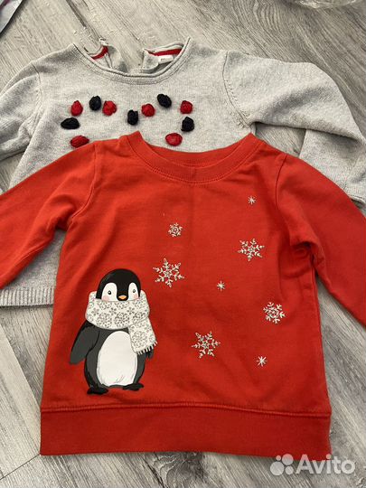 Вещи пакетом на девочку 92 98 next