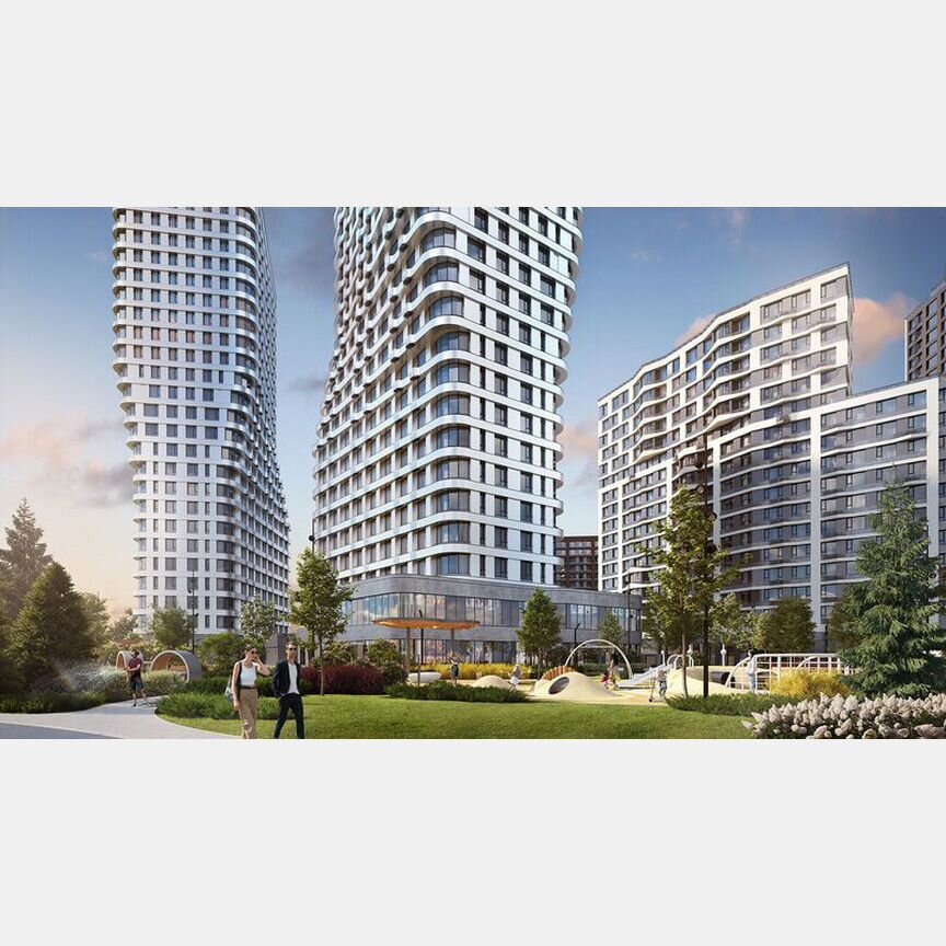 1-к. квартира, 48 м², 22/25 эт.