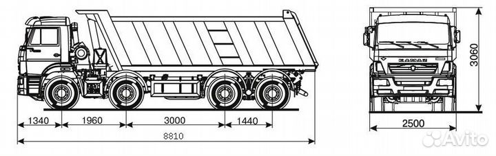 КамАЗ 65201-6010-49, 2022