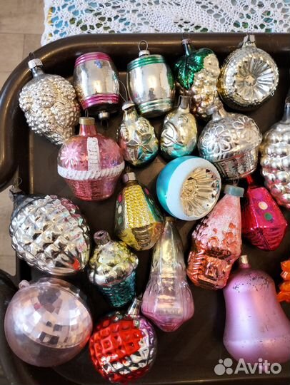 Елочные игрушки СССР