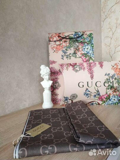 Палантин шарф Guссi