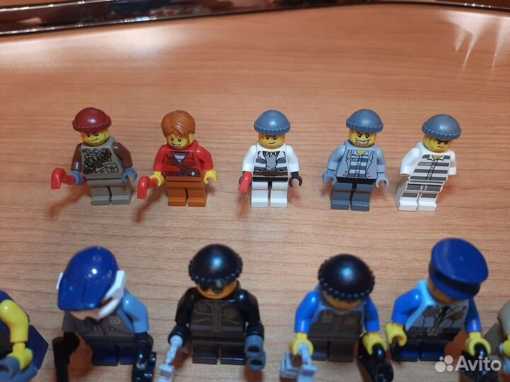 Lego city минифигурки
