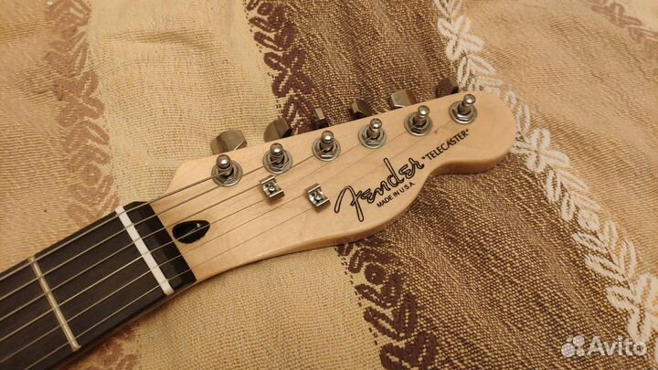 Реплика Fender Telecaster Blacktop серебристый