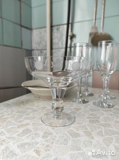 Ваза стекло СССР