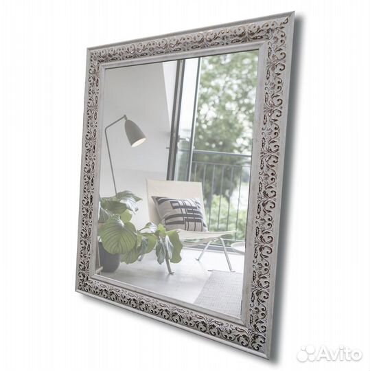 Зеркало в багете Старинный Резной 70*50 см зб-08-2