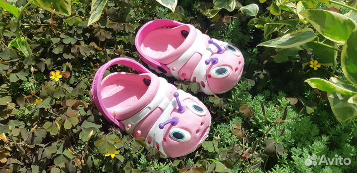 Кроксы детские для девочки