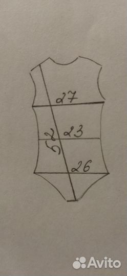 Купальник для художественной гимнастики 134