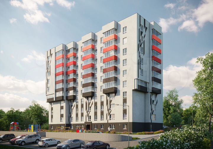 1-к. квартира, 39,2 м², 5/10 эт.