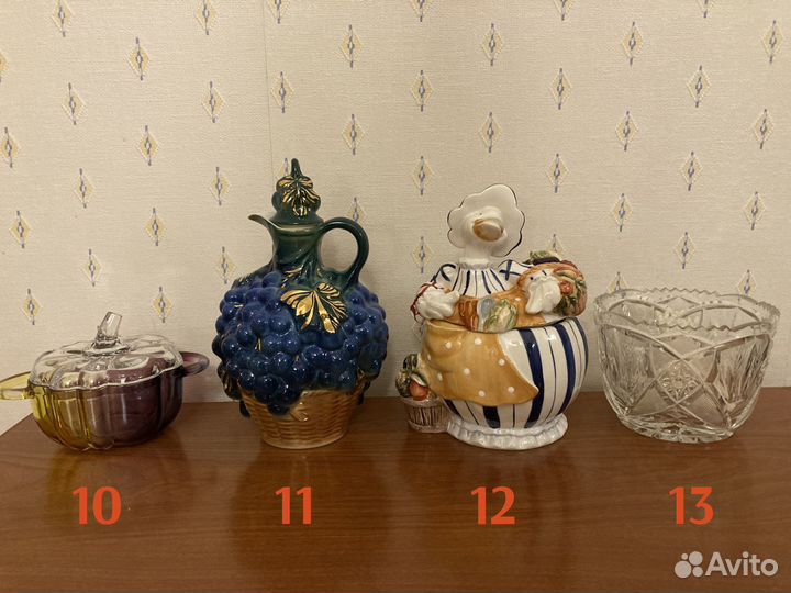 Много стекла, вазы и прочее, часть I