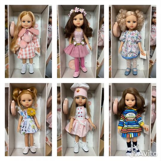 Кукла паола рейна paola reina 34см