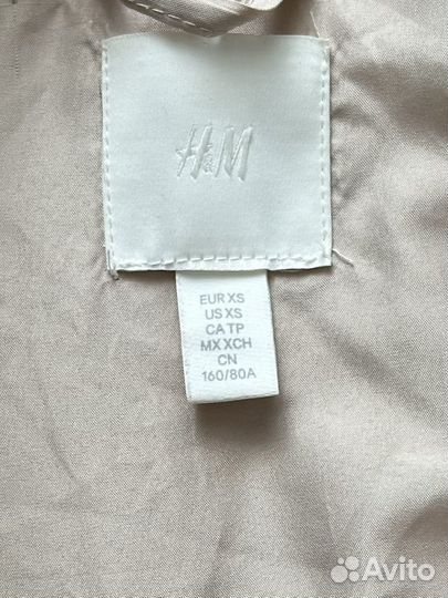 Пальто рубашка hm