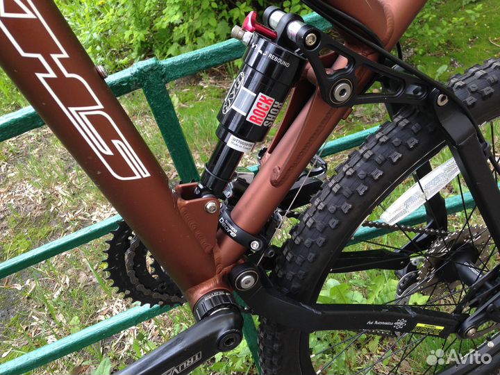 Двухподвес KHS xc 204 (рама М) Rock Shox AIR/XT