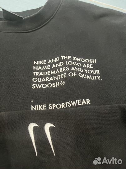 Свитшот nike swoosh