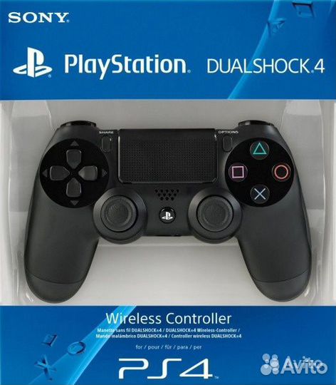 Геймпад DualShock 4 черный