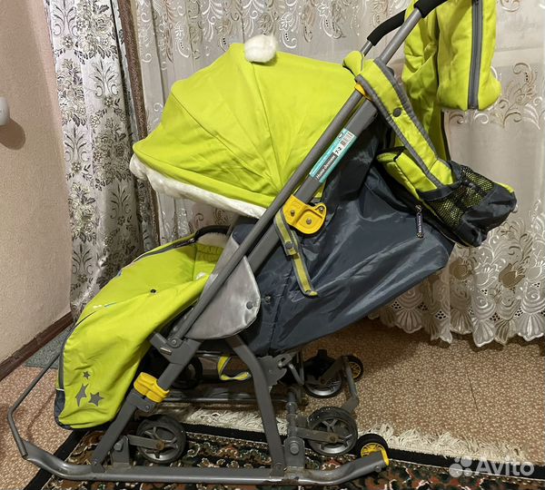 Санки коляска ника 7