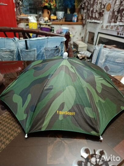 Зонт-шляпа Комуфляж