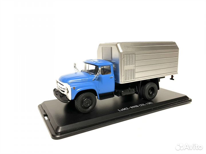 Грузовик лумз 890М рефрижератор ЗИЛ 130 1/43 SSM