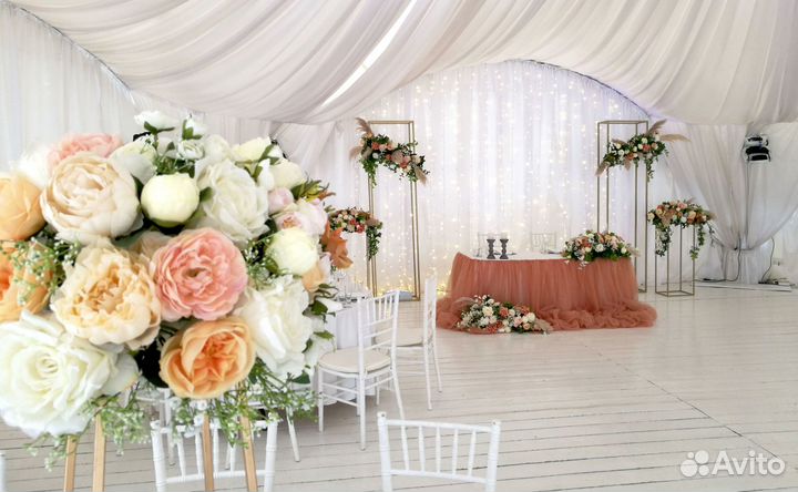 Оформление свадеб и банкетов