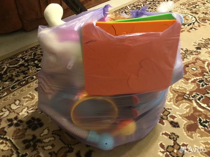 Игрушки пакетом от 0