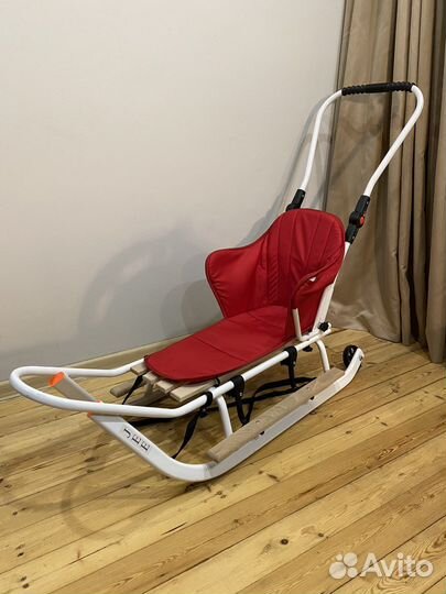 Детские санки с колесами