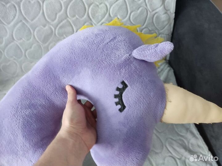 Подушка игрушка единорог