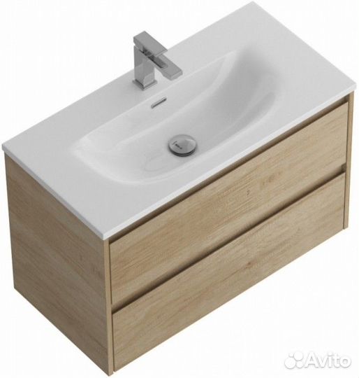 Мебель для ванной BelBagno Kraft-39-800-BB-8099-3-80 Rovere Nebrasca Nature