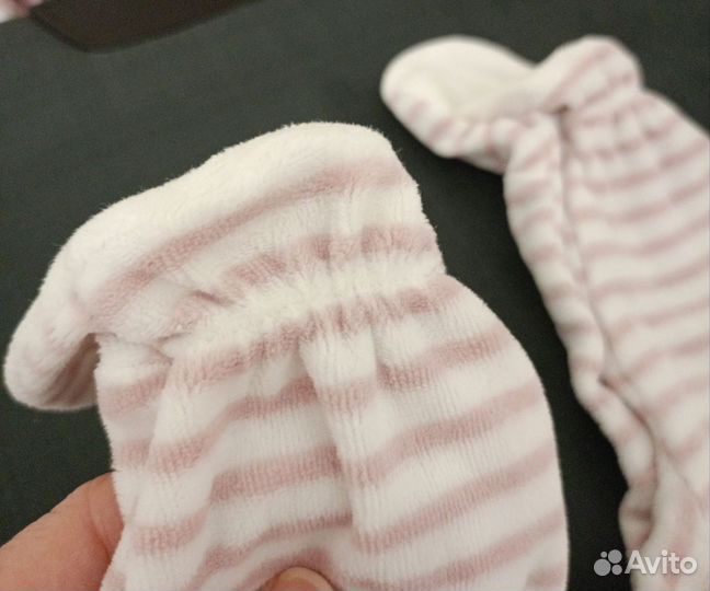 Слипы велюровые 56-62 для девочки