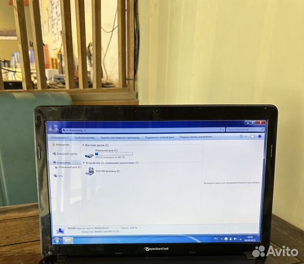 Ноутбук Packard Bell, i3, GT620M, 500GB, TV11HC