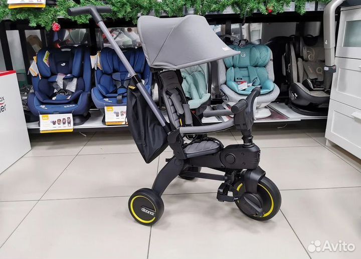Складной велосипед Doona Liki Trike S3, Grey Hound