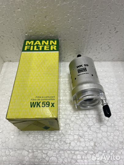 Фильтр топливный mann WK59X
