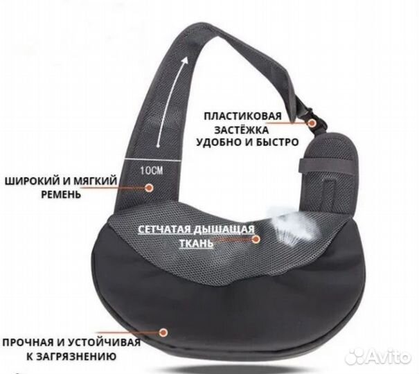 Переноска для собак мелких пород, перевозка