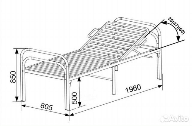 Высота больничной кровати