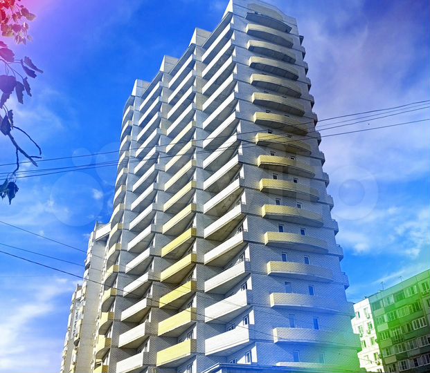 1-к. квартира, 60 м², 6/17 эт.