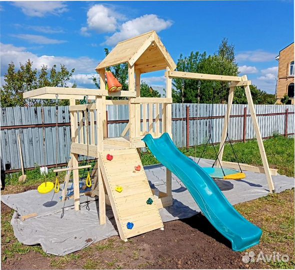 Детский комплекс уличный, площадка