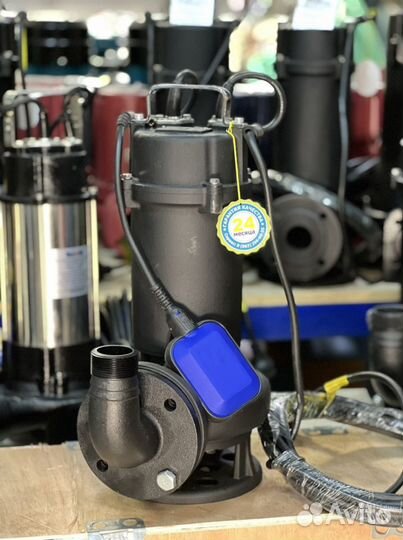 Насос фекальный с поплавком 