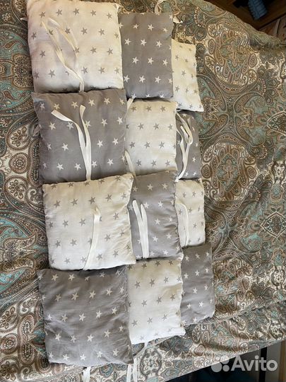 Бортики в кроватку