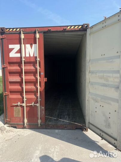 Морской контейнер 40 фут с доставкой без предоплат