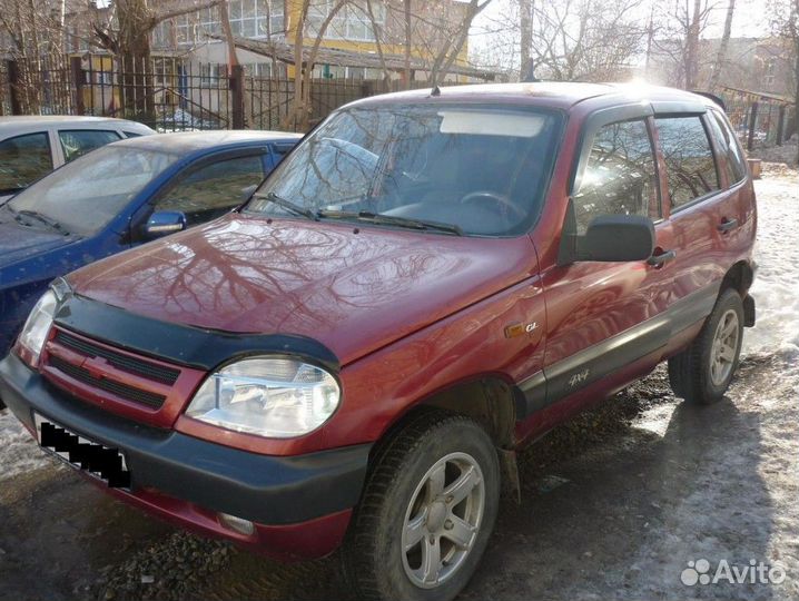 Багажник на крышу ED на Chevrolet Niva