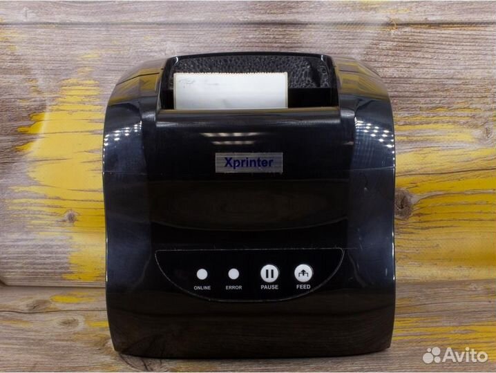 Термопринтер этикеток Xprinter XP-365B USB (Б/У)