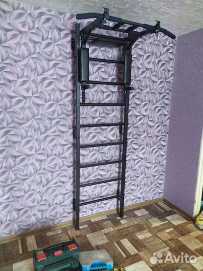 Шведская стенка + Турник Брусья Пресс