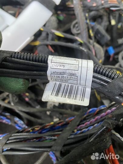 Проводка салонная на BMW X5 F15 Харман камеры