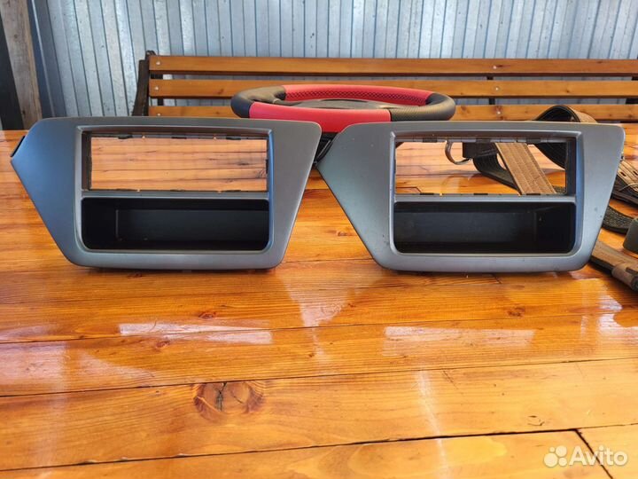 Рамка для 1din магнитолы solaris, rio 3