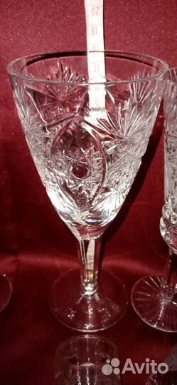 Фужер, рюмка, стопка хрусталь СССР