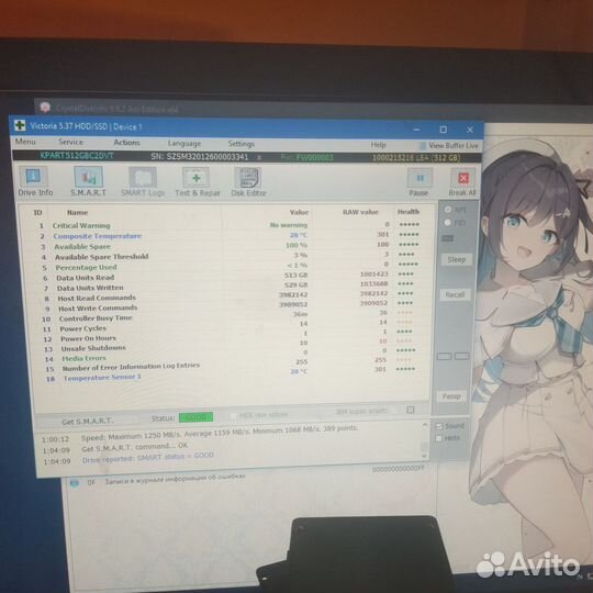 Nvme Ssd 512gb colorful cn600