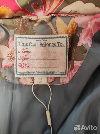 Куртка для девочки Monsoon