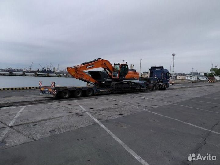 Трал перевозка негабаритных грузов