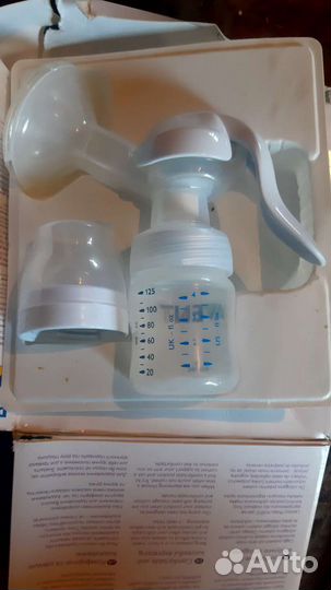 Молокоотсос avent ручной