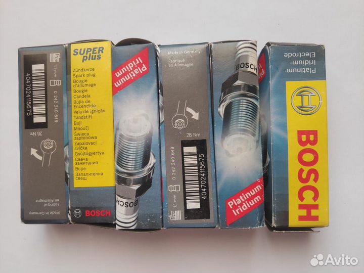 Bosch 0 242 240 649 Свеча зажигания