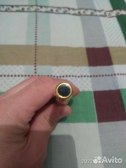 Перьевая ручка серебренная